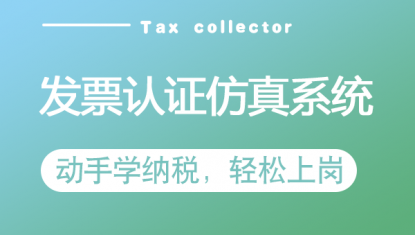 发票认证—仿真系统（6个月）