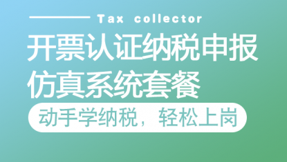 开票认证纳税申报—仿真系统套餐（6个月）
